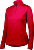 Augusta Sportswear Ladies Attain Wicking 1/4 Zip Pullover (2787), Color 'Red'