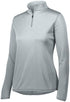 Augusta Sportswear Ladies Attain Wicking 1/4 Zip Pullover (2787), Color 'Silver'