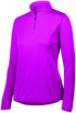Augusta Sportswear Ladies Attain Wicking 1/4 Zip Pullover (2787), Color 'Power Pink'