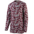 Augusta Sportswear Digi Camo Wicking Long Sleeve T-Shirt (2788), Color 'MaroonDigi'