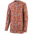 Augusta Sportswear Digi Camo Wicking Long Sleeve T-Shirt (2788), Color 'OrangeDigi'