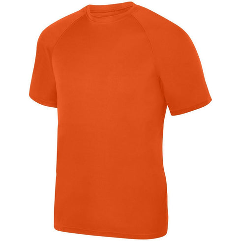 Augusta Sportswear Attain Wicking Raglan Sleeve Tee (2790), Color 'Orange'