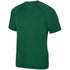 Augusta Sportswear Attain Wicking Raglan Sleeve Tee (2790), Color 'Dark Green'