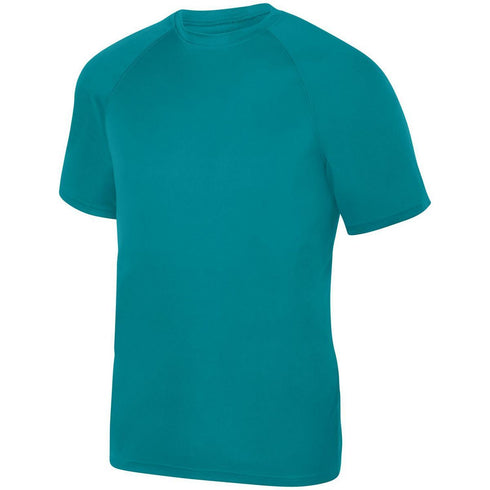 Augusta Sportswear Attain Wicking Raglan Sleeve Tee (2790), Color 'Teal'