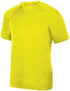 Augusta Sportswear Youth Attain Wicking Raglan Sleeve Tee (2791), Color 'Safety Yellow'