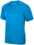 Augusta Sportswear Youth Attain Wicking Raglan Sleeve Tee (2791), Color 'Power Blue'