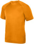 Augusta Sportswear Youth Attain Wicking Raglan Sleeve Tee (2791), Color 'Power Orange'