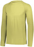 Augusta Sportswear Youth Attain Wicking Long Sleeve Tee (2796), Color 'Vegas Gold'