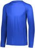 Augusta Sportswear Attain Wicking Long Sleeve Tee (2795), Color 'Royal'