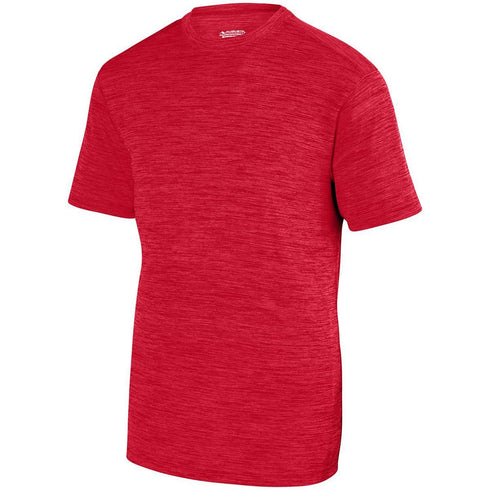 Augusta Sportswear Shadow Tonal Heather Training Tee (2900), Color 'Red'