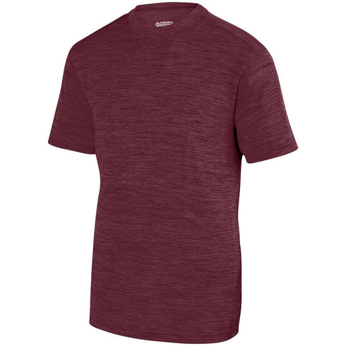 Augusta Sportswear Shadow Tonal Heather Training Tee (2900), Color 'Maroon'