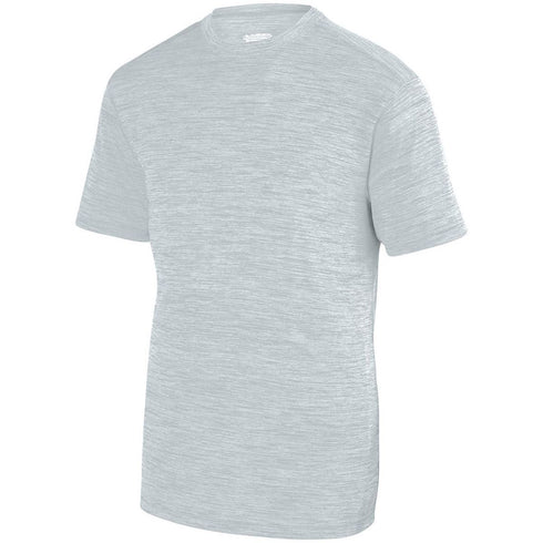 Augusta Sportswear Youth Shadow Tonal Heather Training Tee (2901), Color 'Silver'