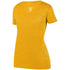Augusta Sportswear Ladies Shadow Tonal Heather Training Tee (2902), Color 'Gold'