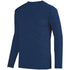 Augusta Sportswear Shadow Tonal Heather Long Sleeve Tee (2903), Color 'Navy'