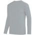 Augusta Sportswear Shadow Tonal Heather Long Sleeve Tee (2903), Color 'Silver'