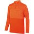 Augusta Sportswear Shadow Tonal Heather 1/4 Zip Pullover (2908), Color 'Orange'