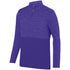 Augusta Sportswear Shadow Tonal Heather 1/4 Zip Pullover (2908), Color 'Purple'