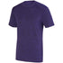 Augusta Sportswear Youth Intensify Black Heather Training Tee (2951-C), Color 'Purple'