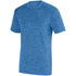 Augusta Sportswear Youth Intensify Black Heather Training Tee (2951-C), Color 'Columbia Blue'
