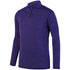 Augusta Sportswear Youth Intensify Black Heather 1/4 Zip Pullover (2956-C), Color 'Purple'