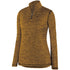Augusta Sportswear Ladies Intensify Black Heather 1/4 Zip Pullover (2957-C), Color 'Gold'