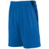 Augusta Sportswear Youth Intensify Black Heather Training Shorts (2961-C), Color 'Royal'