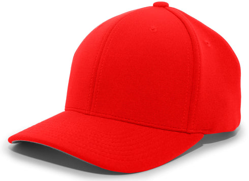 Pacific Headwear M2 Performance Hook-And-Loop Adjustable Cap (298M), Color 'Red'