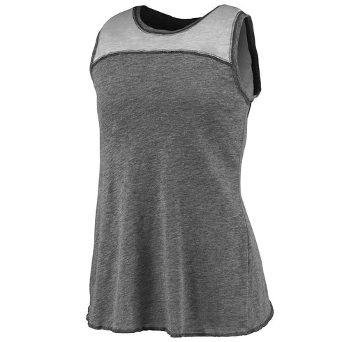 Augusta Sportswear Ladies Cherish Tank (3009-C), Color 'Slate/Athletic Heather'