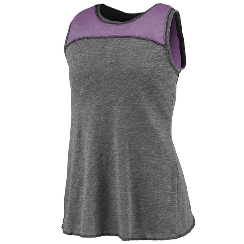 Augusta Sportswear Ladies Cherish Tank (3009-C), Color 'Slate/Lavender'