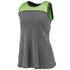 Augusta Sportswear Ladies Cherish Tank (3009-C), Color 'Slate/Lime'