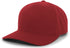 Pacific Headwear Cotton-Poly Hook-And-Loop Adjustable Cap (302C), Color 'Maroon'