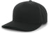 Pacific Headwear Cotton-Poly Hook-And-Loop Adjustable Cap (302C), Color 'Black'