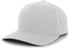 Pacific Headwear Cotton-Poly Hook-And-Loop Adjustable Cap (302C), Color 'Silver'