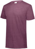 Augusta Sportswear Tri-Blend T-Shirt (3065), Color 'Maroon Heather'