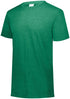 Augusta Sportswear Youth Tri-Blend T-Shirt (3066), Color 'Kelly Heather'