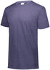 Augusta Sportswear Youth Tri-Blend T-Shirt (3066), Color 'Navy Heather'