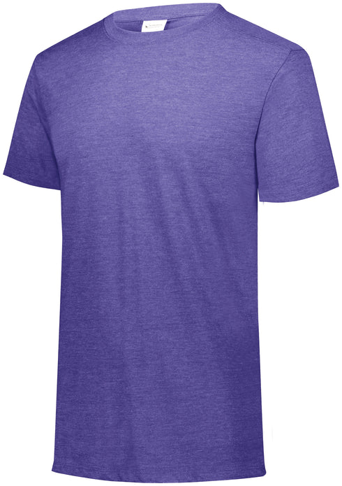 Augusta Sportswear Youth Tri-Blend T-Shirt (3066), Color 'Purple Heather'