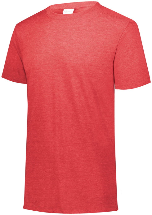 Augusta Sportswear Tri-Blend T-Shirt (3065), Color 'Red Heather'