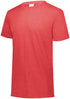 Augusta Sportswear Tri-Blend T-Shirt (3065), Color 'Red Heather'