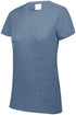 Augusta Sportswear Ladies Tri-Blend T-Shirt (3067), Color 'Storm Heather'