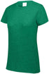 Augusta Sportswear Ladies Tri-Blend T-Shirt (3067), Color 'Kelly Heather'