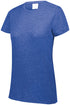 Augusta Sportswear Ladies Tri-Blend T-Shirt (3067), Color 'Royal Heather'