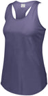 Augusta Sportswear Ladies Lux Tri-Blend Tank (3078), Color 'Navy Heather'