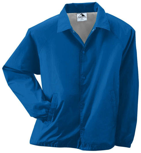Augusta Sportswear Nylon Coach's Jacket/Lined, Sizes 2XL-5XL (3100), Color 'Royal'