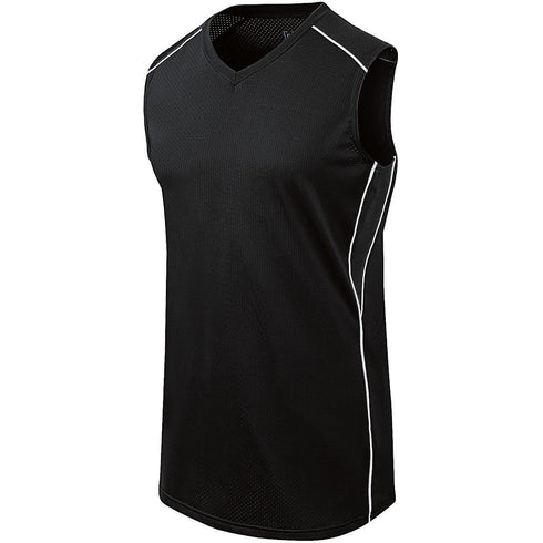 Augusta Sportswear Ladies Dynamite Jersey (312162), Color 'Black/Black/White'