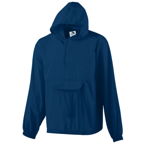 Augusta Sportswear Pullover Jacket In A Pocket (3130), Color 'Navy'