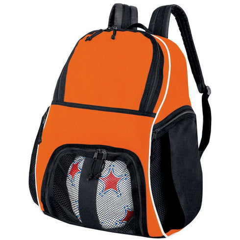 High Five Backpack (327850), Color 'Orange/Black/White'