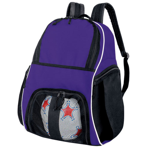 High Five Backpack (327850), Color 'Purple/Black/White'