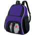 High Five Backpack (327850), Color 'Purple/Black/White'