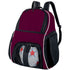 High Five Backpack (327850), Color 'Maroon/Black/White'